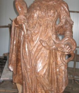 8.Реставрована скульптура з Надгробку Адама-Героніма Синявського